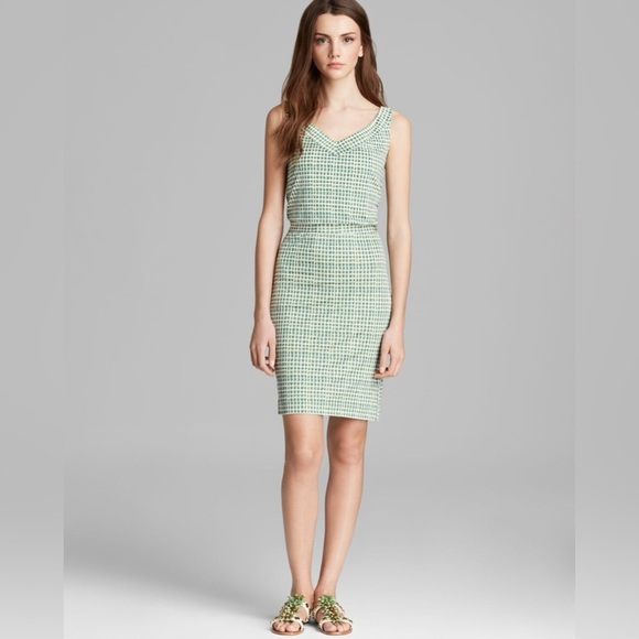 Tory Burch Dresses & Skirts - Tory Burch Paris Print Silk Midi Dress - Size M